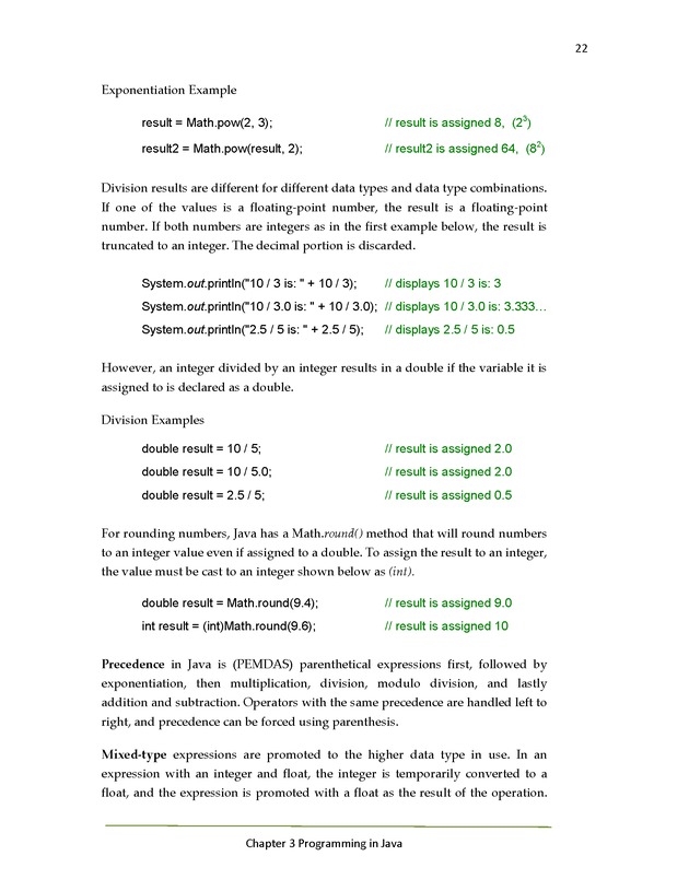 Java Programming: Basics to Advanced Concepts Advanced Programming Workshop - Page 22